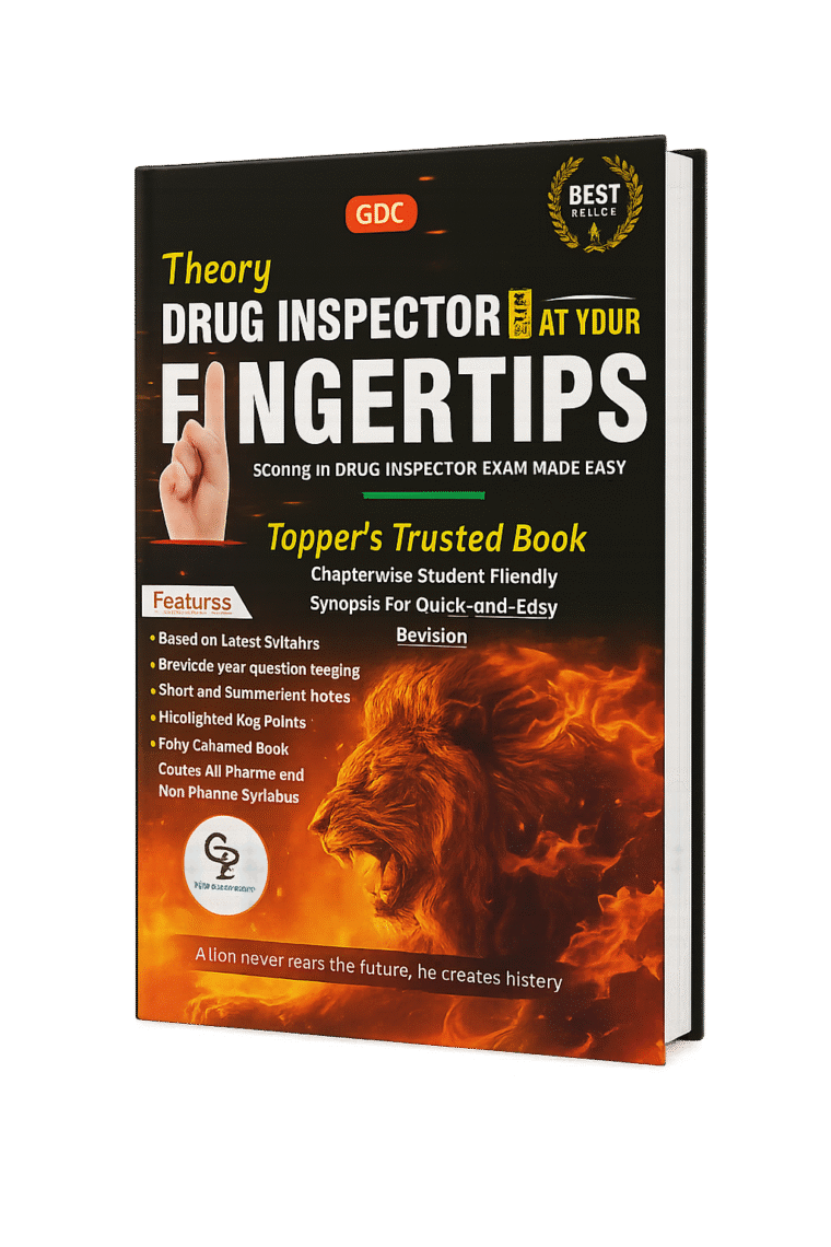 THEORY DRUG INSPECTOR AT YOUR FINGERTIP.(FIRST EDITION)